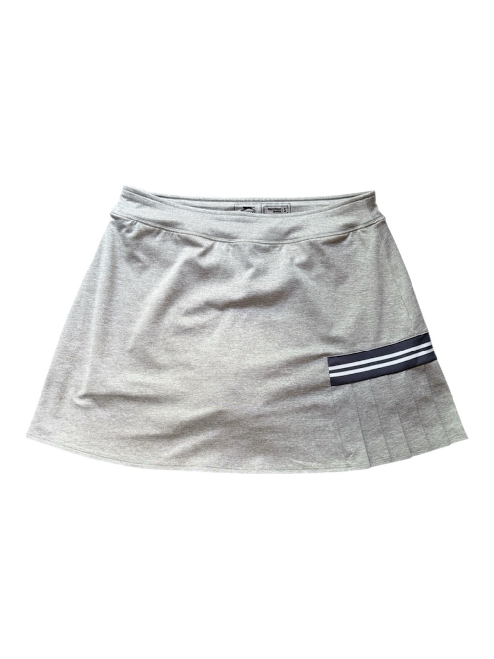 NWOT Slazenger Golf Skort Small Gray Navy Skirt Athletic Sporty Fitness Tennis